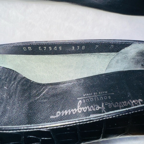 Salvatore Ferragamo Black Flats & Loafers - Picture 11 of 13